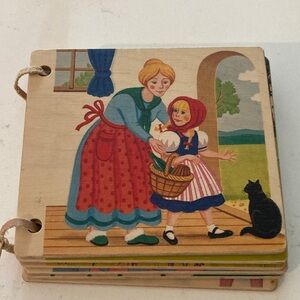 Wooden Storybook Learning Toy
